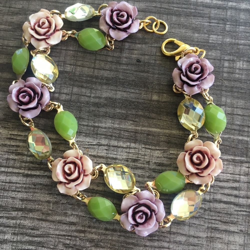 Flower bracelet